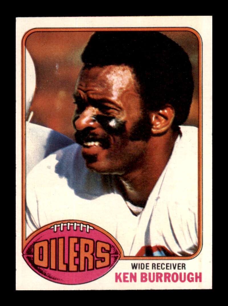 Load image into Gallery viewer, 1976 Topps Ken Burrough #505 Set Break Houston Oilers Image 1
