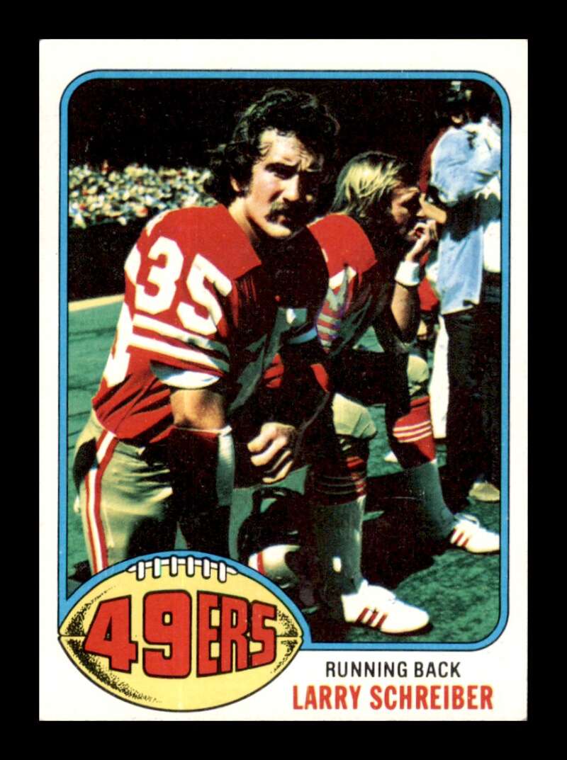 Load image into Gallery viewer, 1976 Topps Larry Schreiber #246 Set Break San Francisco 49ers Image 1
