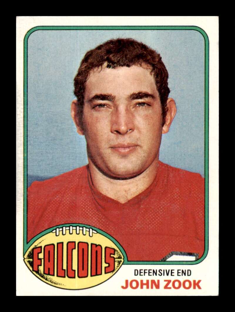 Load image into Gallery viewer, 1976 Topps John Zook #119 Set Break Atlanta Falcons Image 1
