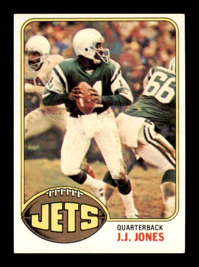 Load image into Gallery viewer, 1976 Topps J.J. Jones #186 Rookie RC Set Break New York Jets Image 1
