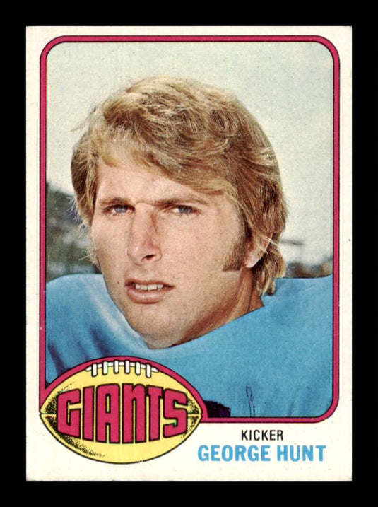 1976 Topps George Hunt 