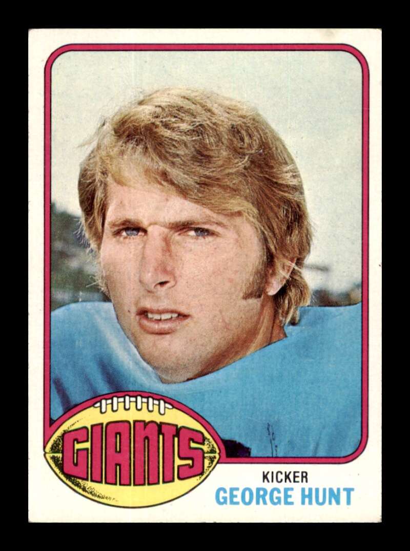 Load image into Gallery viewer, 1976 Topps George Hunt #487 Set Break New York Giants Image 1
