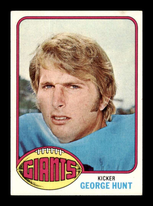 1976 Topps George Hunt