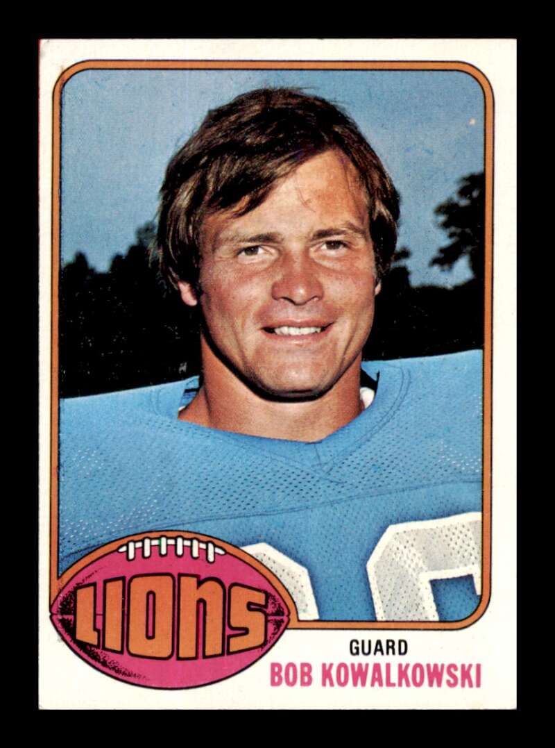 Load image into Gallery viewer, 1976 Topps Bob Kowalkowski #197 Set Break Detroit Lions Image 1
