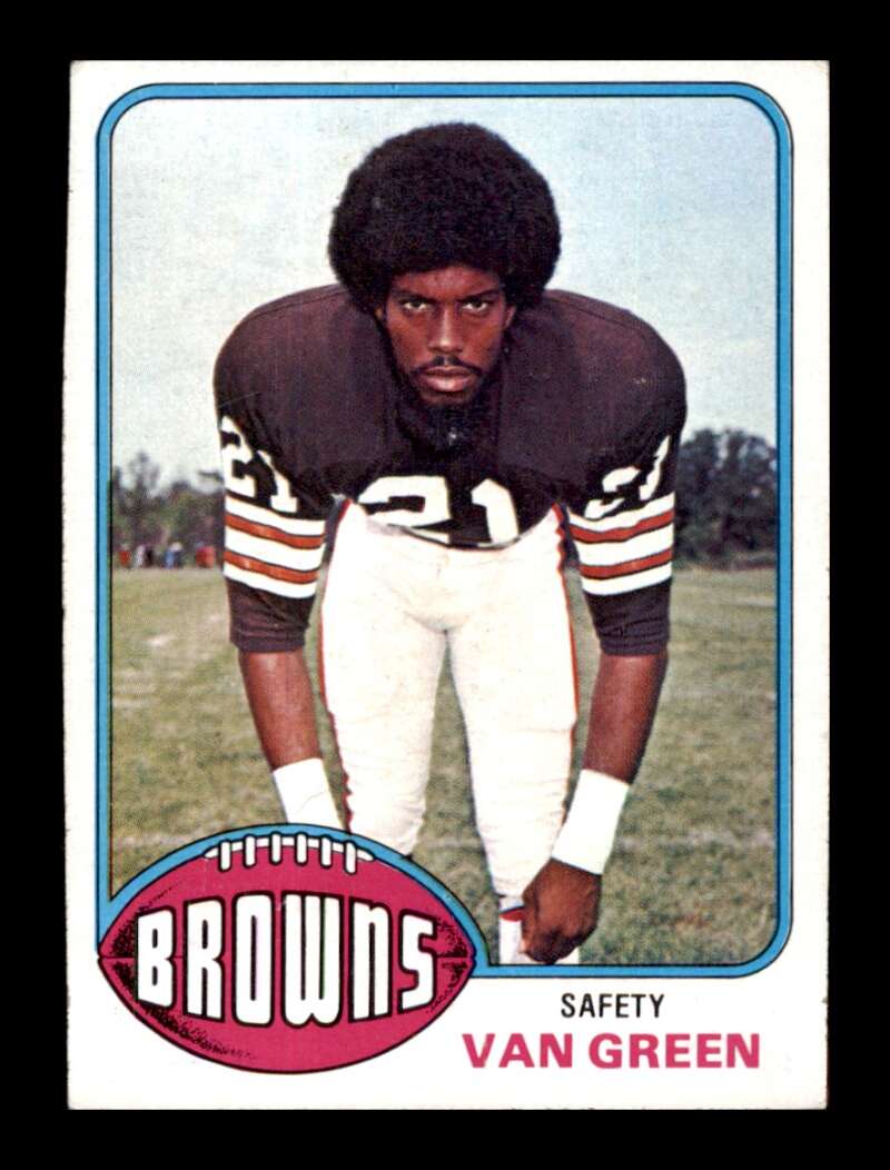 Load image into Gallery viewer, 1976 Topps Van Green #219 Set Break Cleveland Browns Image 1
