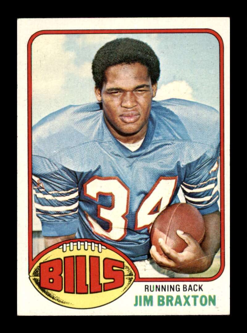 Load image into Gallery viewer, 1976 Topps Jim Braxton #514 Set break Buffalo Bills Image 1
