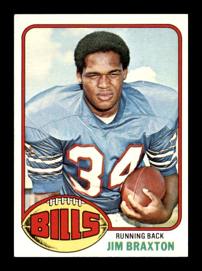 Load image into Gallery viewer, 1976 Topps Jim Braxton #514 Set break Buffalo Bills Image 1
