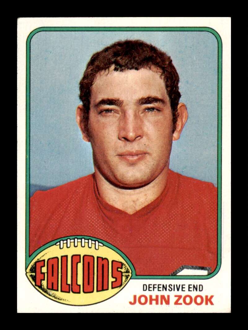 Load image into Gallery viewer, 1976 Topps John Zook #119 Set break Atlanta Falcons Image 1
