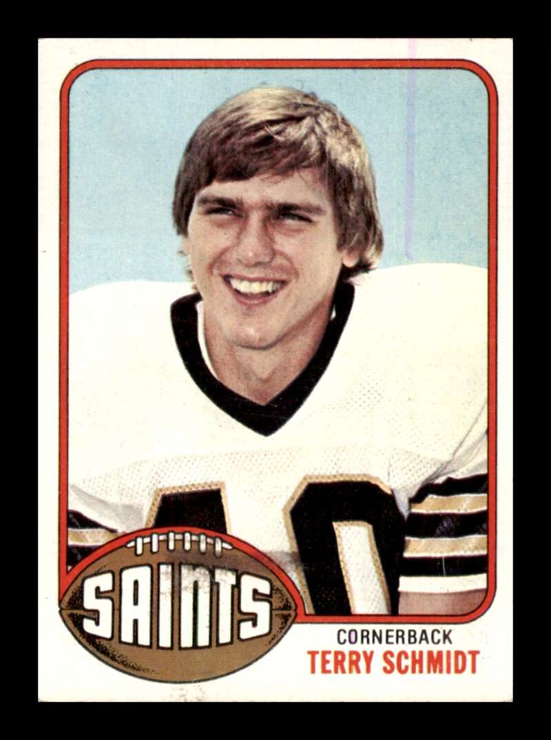 Load image into Gallery viewer, 1976 Topps Terry Schmidt #247 Rookie RC Set break New Orleans Saints Image 1
