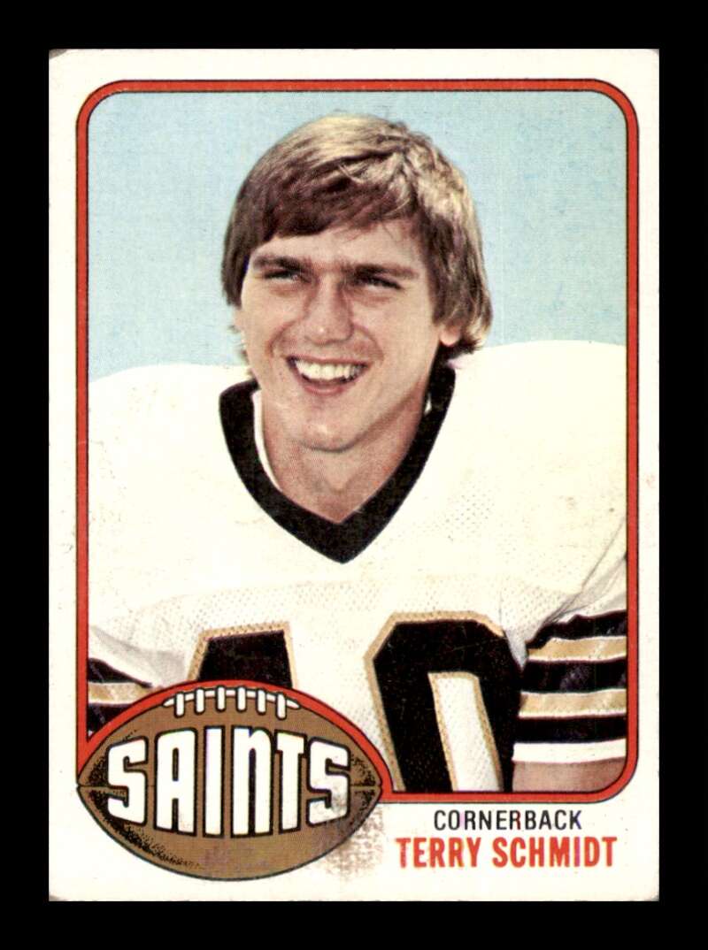 Load image into Gallery viewer, 1976 Topps Terry Schmidt #247 Rookie RC Set break New Orleans Saints Image 1
