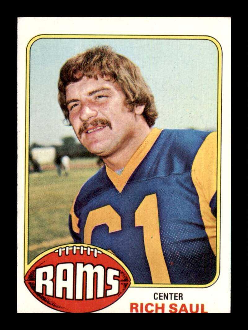 Load image into Gallery viewer, 1976 Topps Rich Saul #77 Rookie RC Set break Los Angeles Rams Image 1
