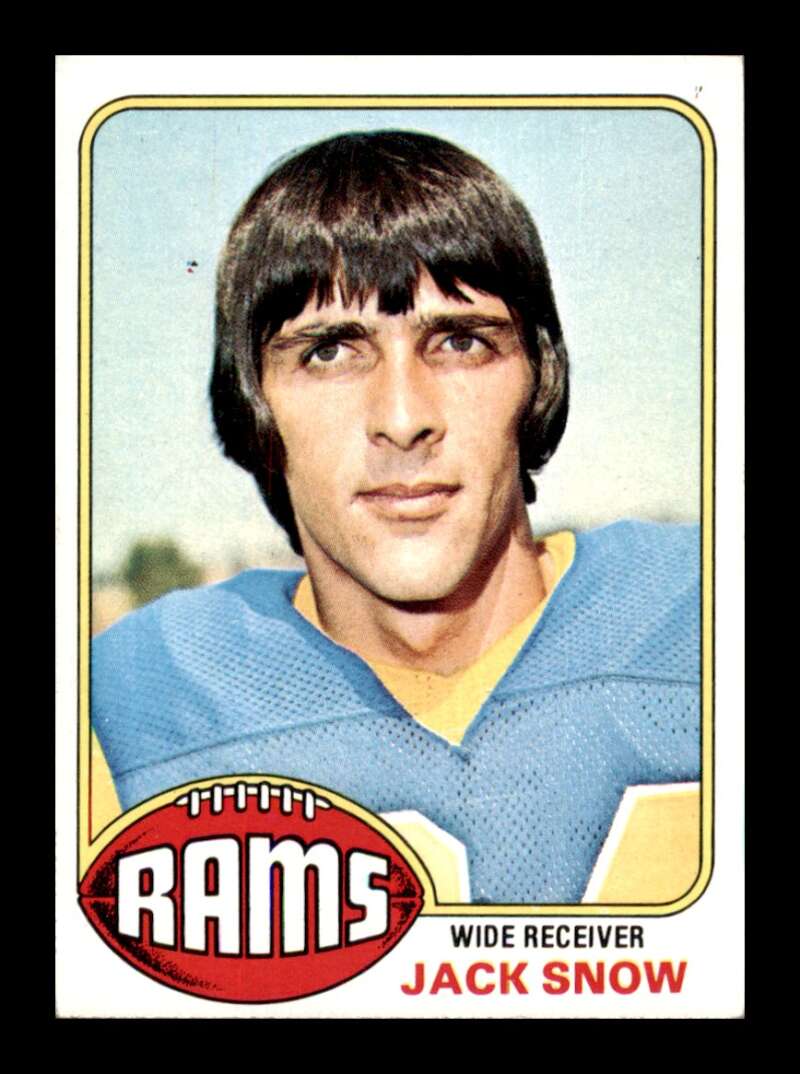 Load image into Gallery viewer, 1976 Topps Jack Snow #401 Set break Los Angeles Rams Image 1
