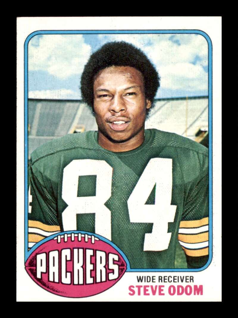 Load image into Gallery viewer, 1976 Topps Steve Odom #161 Rookie RC Set break Green Bay Packers Image 1
