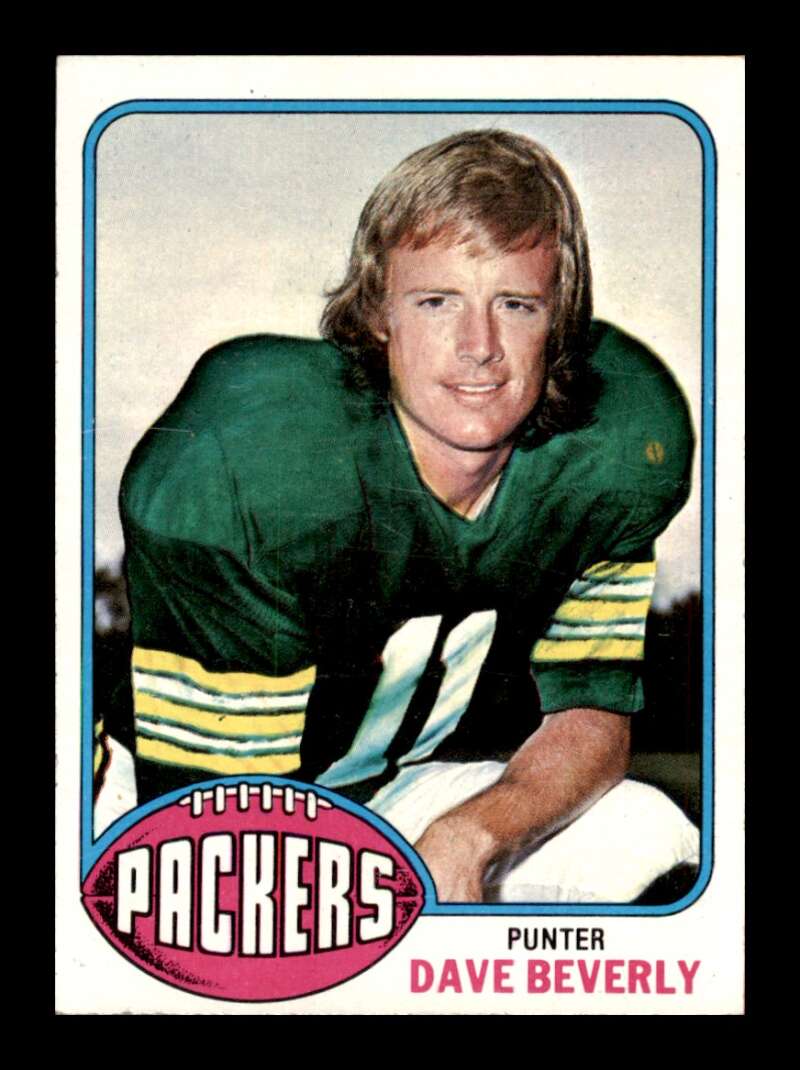 Load image into Gallery viewer, 1976 Topps Dave Beverly #448 Rookie RC Set break Green Bay Packers Image 1
