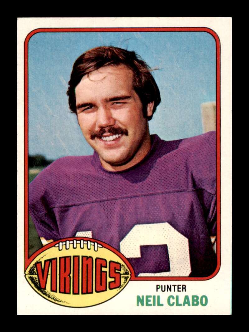 Load image into Gallery viewer, 1976 Topps Neil Clabo #46 Rookie RC Set break Minnesota Vikings Image 1
