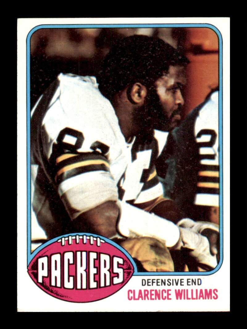 Load image into Gallery viewer, 1976 Topps Clarence Williams #282 Set break Green Bay Packers Image 1
