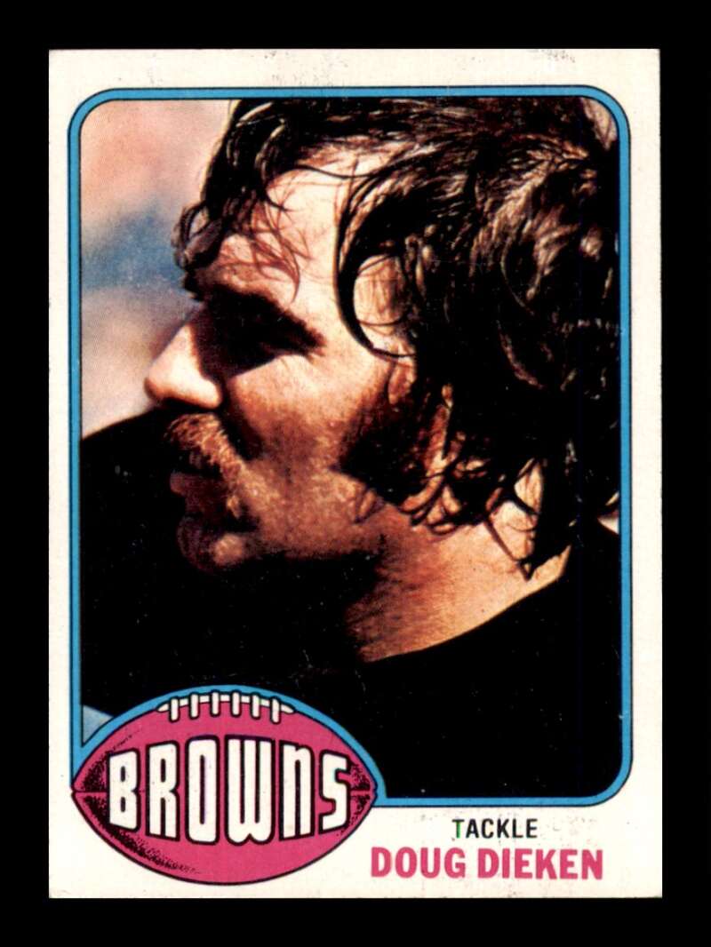 Load image into Gallery viewer, 1976 Topps Doug Dieken #438 Set break Cleveland Browns Image 1
