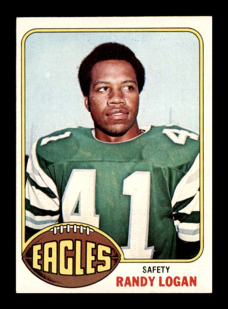 Load image into Gallery viewer, 1976 Topps Randy Logan #101 Rookie RC Set break Philadelphia Eagles Image 1
