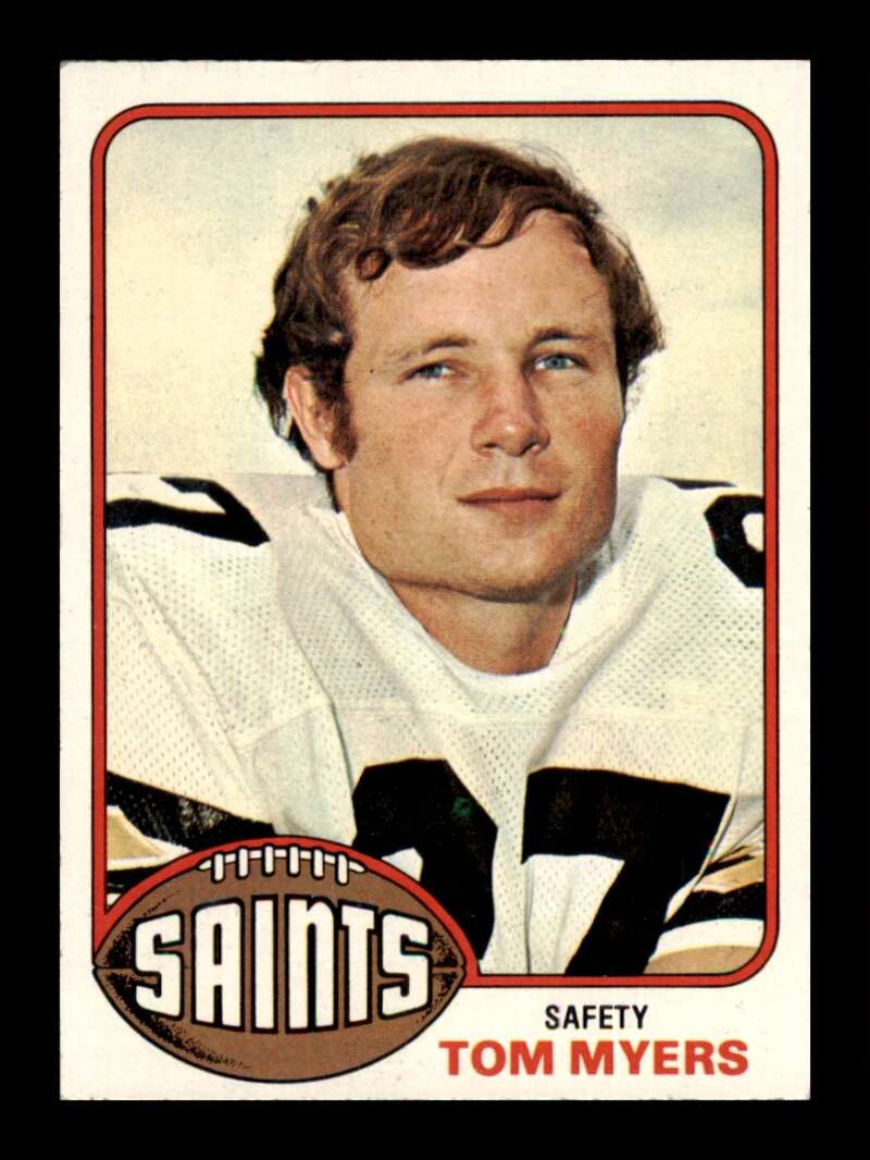 Load image into Gallery viewer, 1976 Topps Tom Myers #36 Set break New Orleans Saints Image 1
