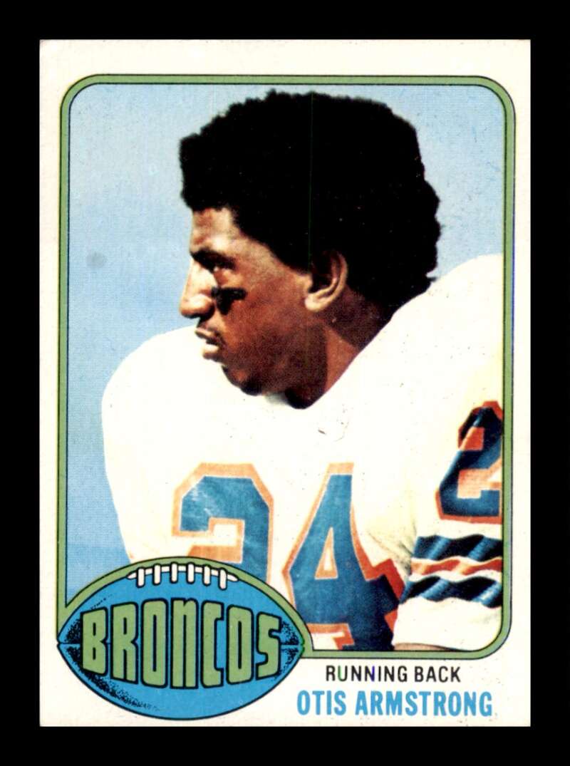 Load image into Gallery viewer, 1976 Topps Otis Armstrong #123 Set Break Denver Broncos Image 1
