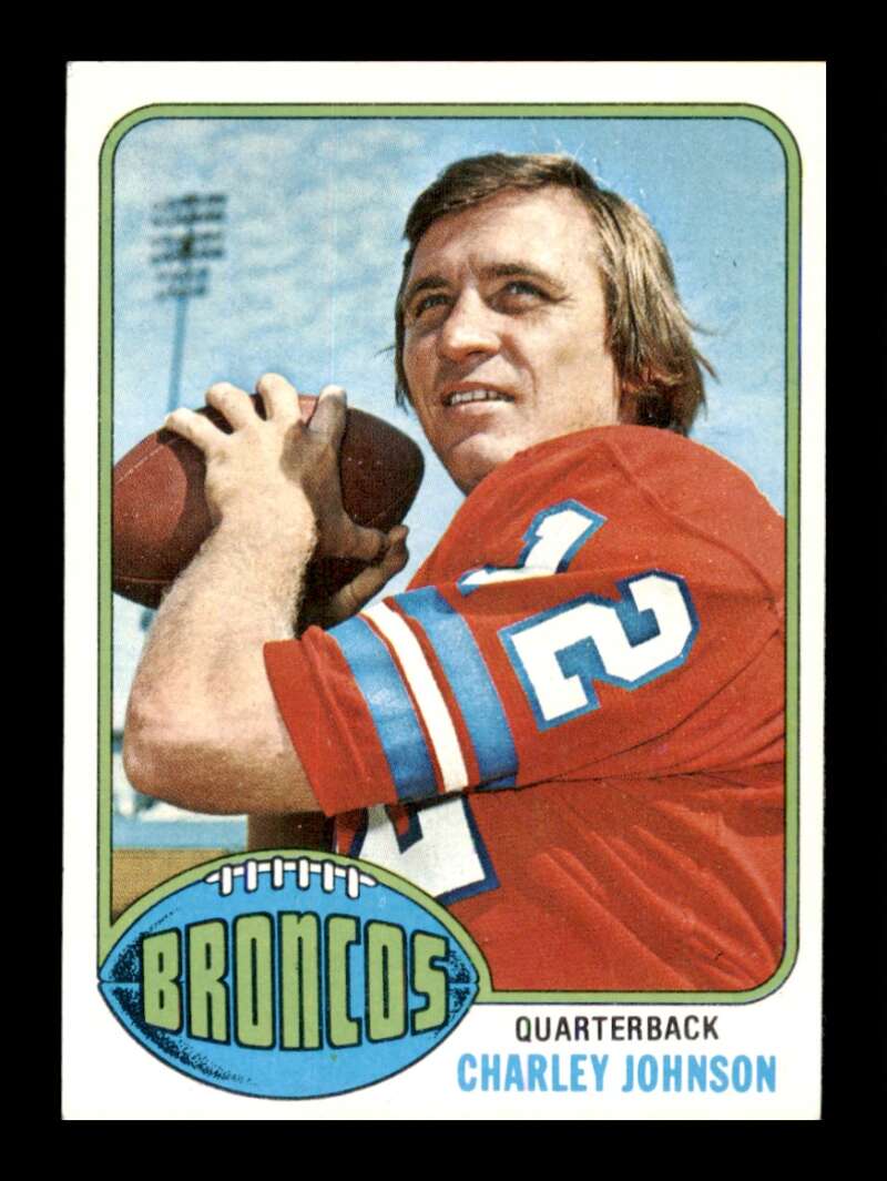 Load image into Gallery viewer, 1976 Topps Charley Johnson #68 Set Break Denver Broncos Image 1
