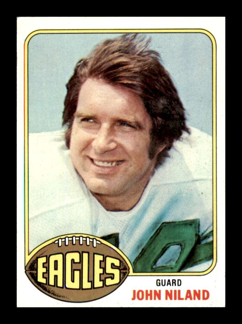 Load image into Gallery viewer, 1976 Topps John Niland #85 Set Break Philadelphia Eagles Image 1
