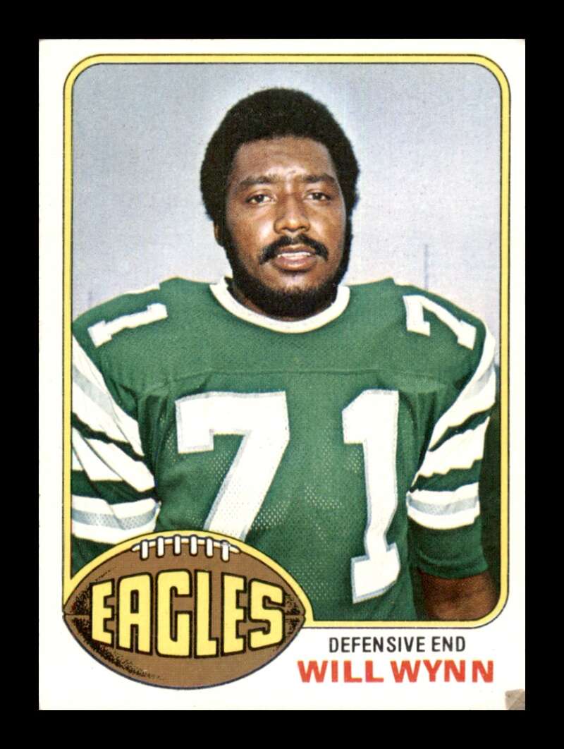 Load image into Gallery viewer, 1976 Topps Will Wynn #199 Rookie RC Set Break Philadelphia Eagles Image 1
