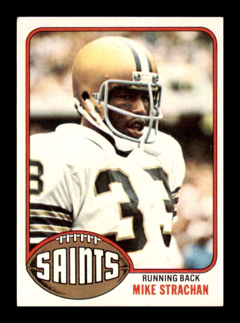 Load image into Gallery viewer, 1976 Topps Mike Strachan #353 Rookie RC Set Break New Orleans Saints Image 1
