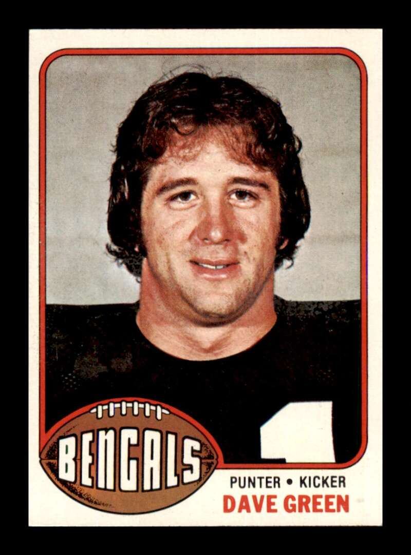 Load image into Gallery viewer, 1976 Topps Dave Green #152 Set Break Cincinnati Bengals Image 1
