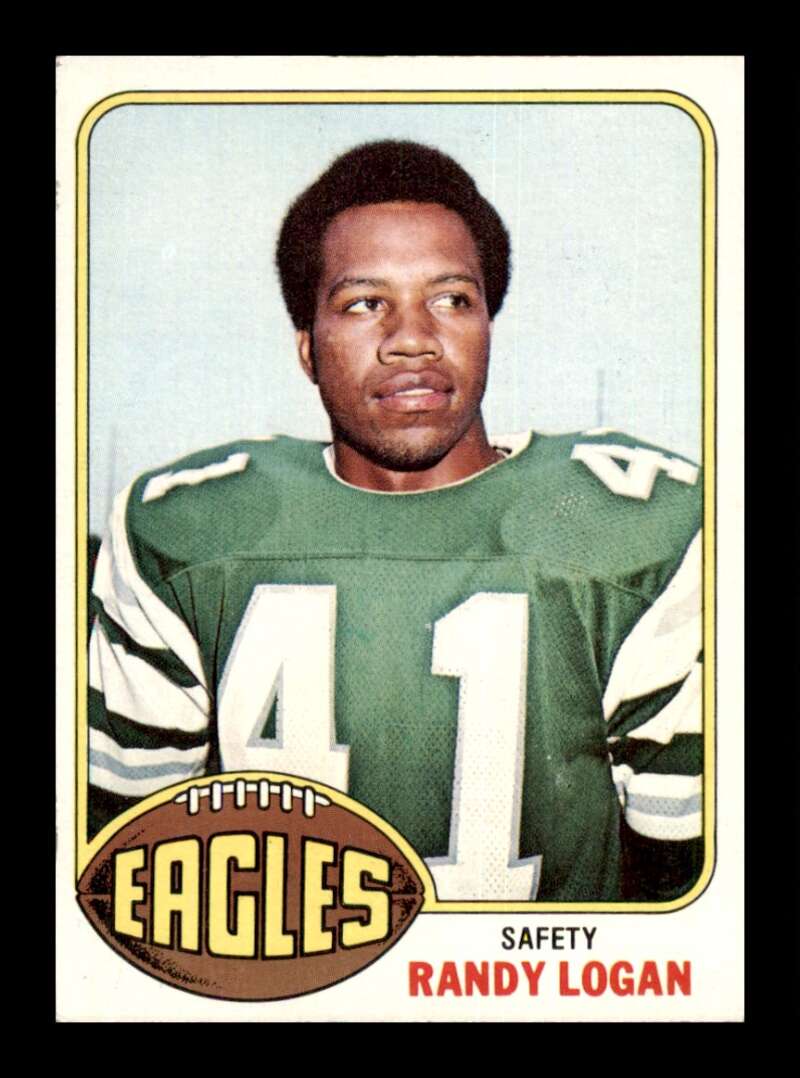 Load image into Gallery viewer, 1976 Topps Randy Logan #101 Set Break Philadelphia Eagles Image 1
