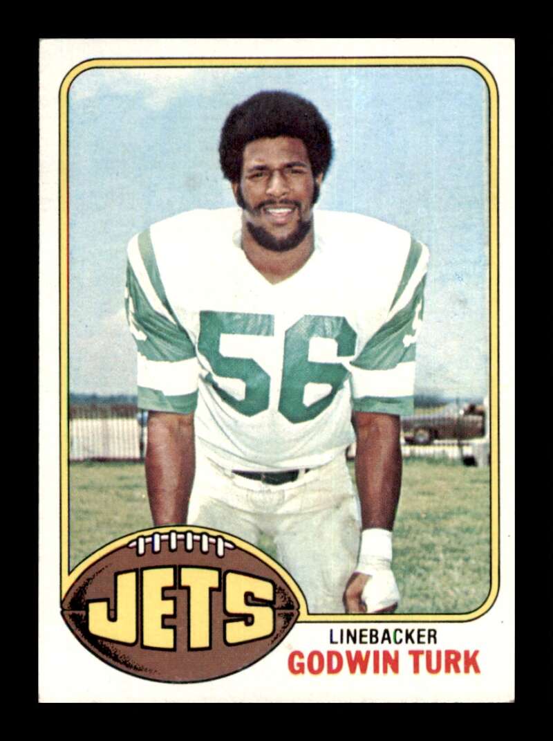 Load image into Gallery viewer, 1976 Topps Godwin Turk #334 Rookie RC Set Break New York Jets Image 1
