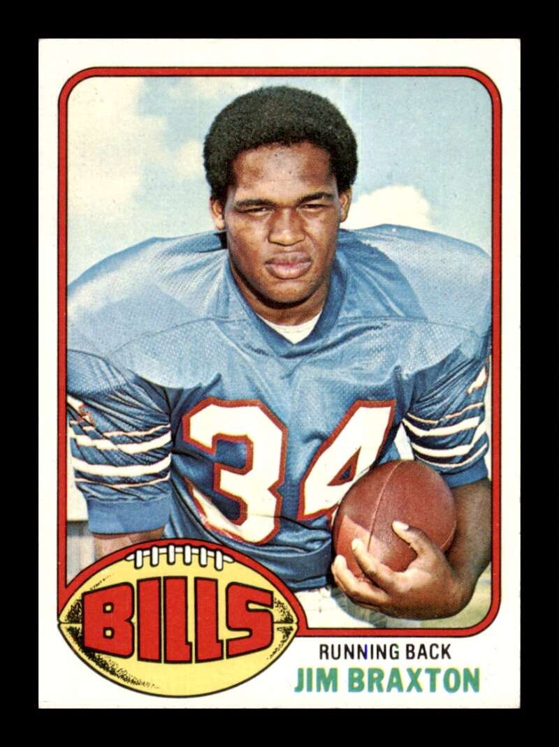 Load image into Gallery viewer, 1976 Topps Jim Braxton #514 Set Break Buffalo Bills Image 1
