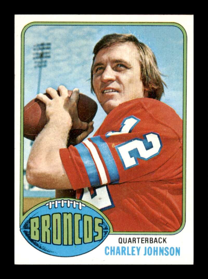 Load image into Gallery viewer, 1976 Topps Charley Johnson #68 Set Break Denver Broncos Image 1
