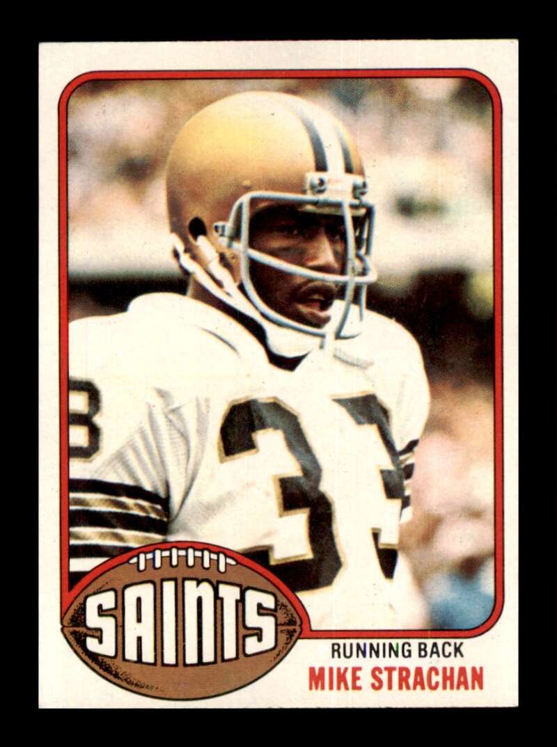 Load image into Gallery viewer, 1976 Topps Mike Strachan #353 Rookie RC Set Break New Orleans Saints Image 1
