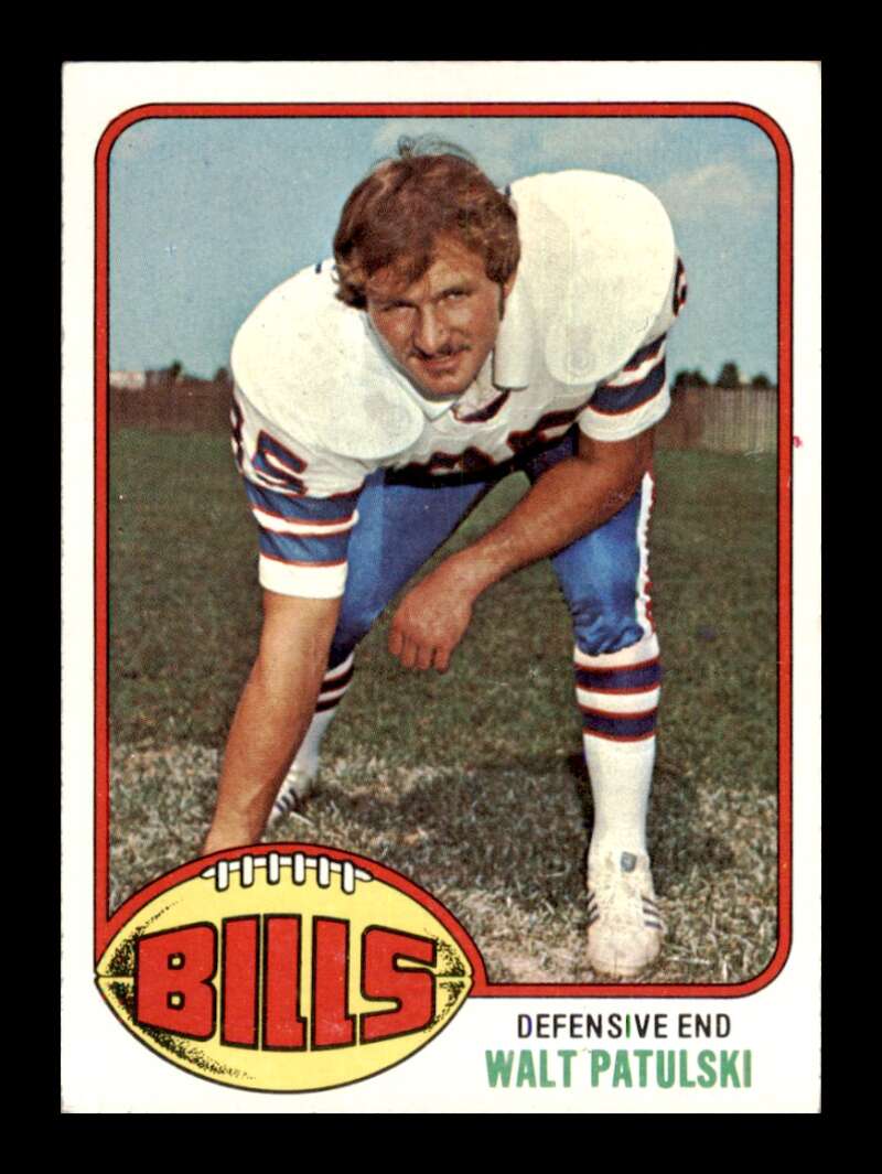 Load image into Gallery viewer, 1976 Topps Walt Patulski #358 Set Break Buffalo Bills Image 1
