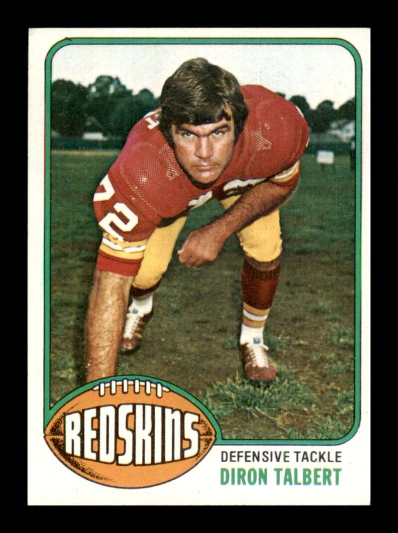 Load image into Gallery viewer, 1976 Topps Diron Talbert #272 Set Break Washington Redskins Image 1
