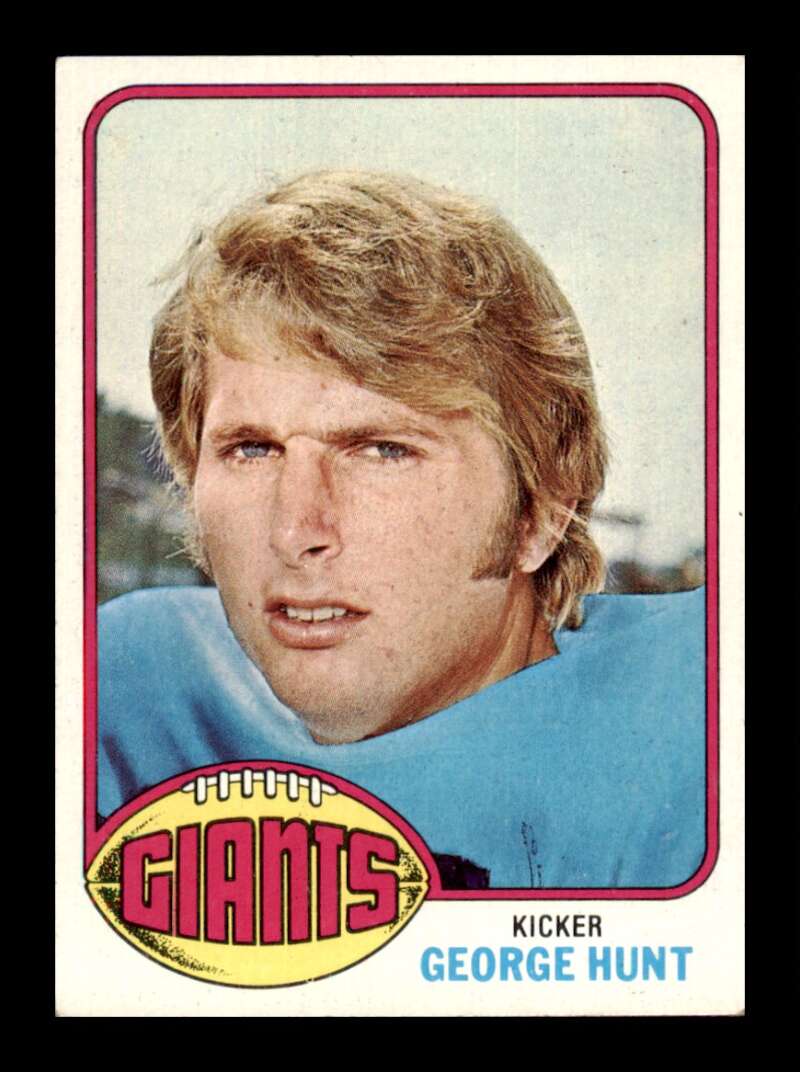 Load image into Gallery viewer, 1976 Topps George Hunt #487 Set Break New York Giants Image 1
