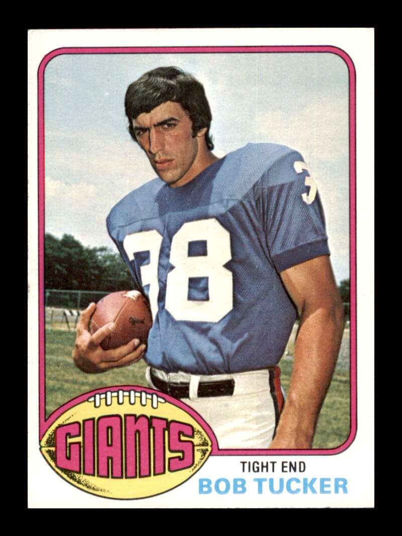 Load image into Gallery viewer, 1976 Topps Bob Tucker #417 Set Break New York Giants Image 1
