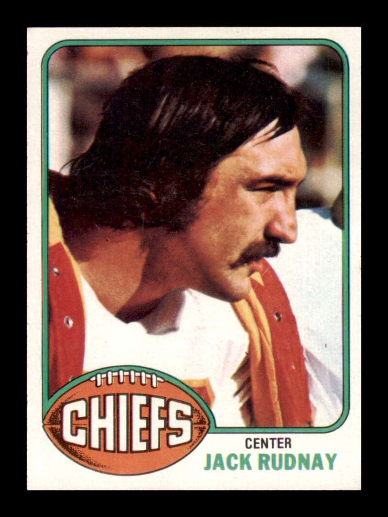 Load image into Gallery viewer, 1976 Topps Jack Rudnay #277 Set Break Kansas City Chiefs Image 1
