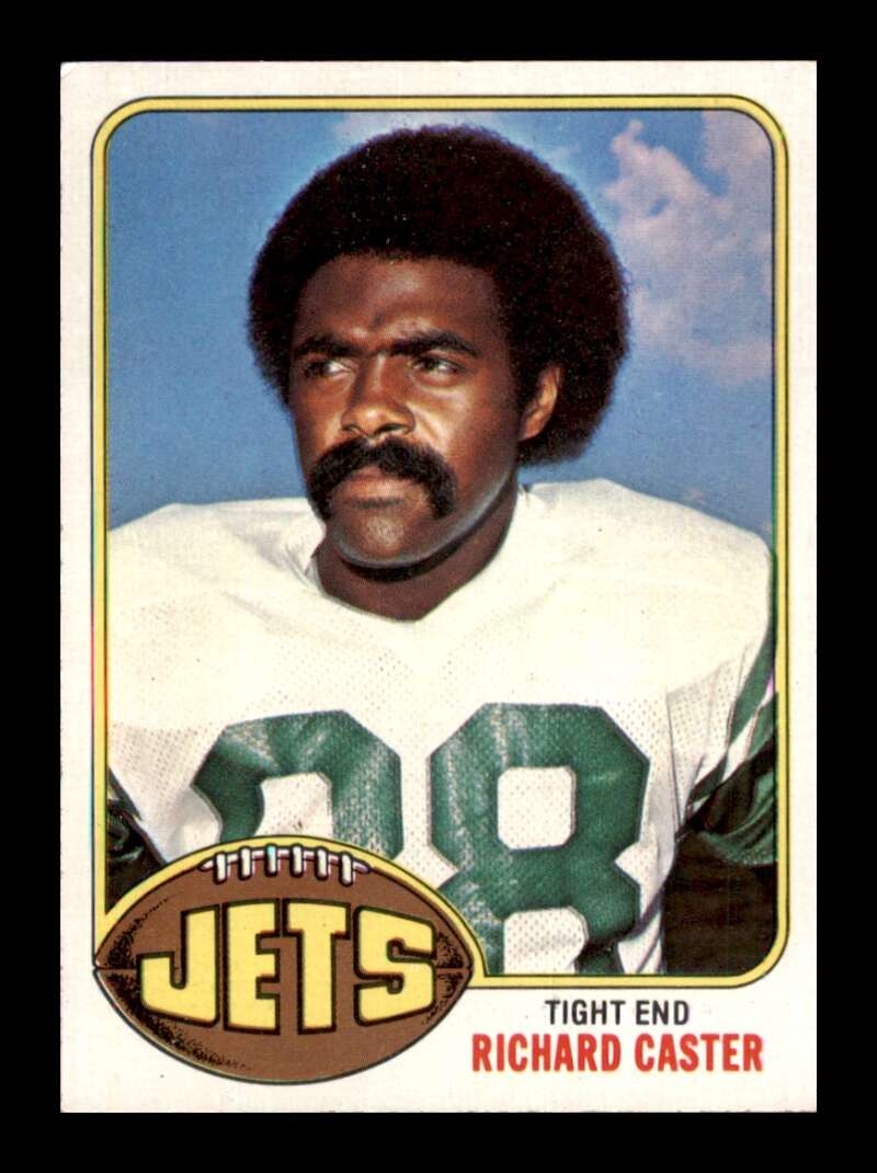 Load image into Gallery viewer, 1976 Topps Richard Caster #244 Set Break New York Jets Image 1
