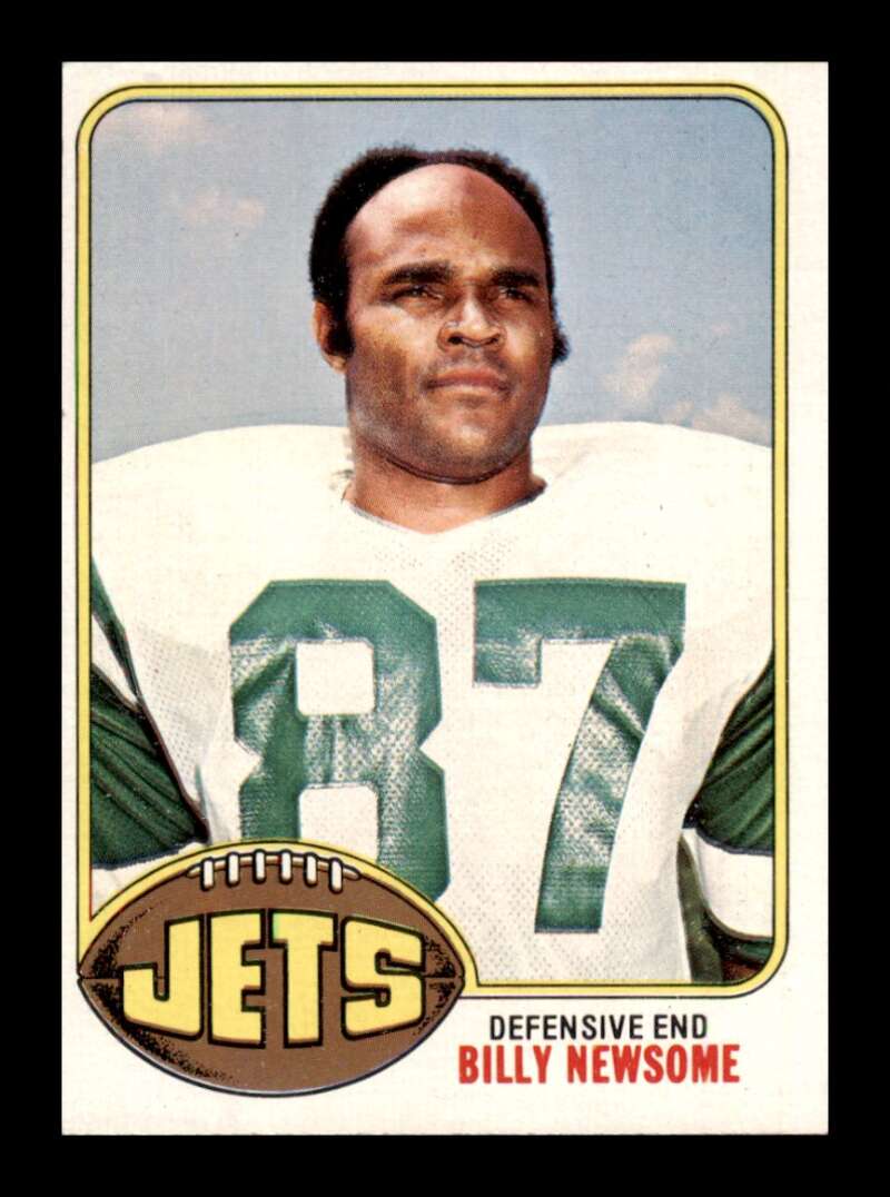 Load image into Gallery viewer, 1976 Topps Billy Newsome #146 Set Break New York Jets Image 1
