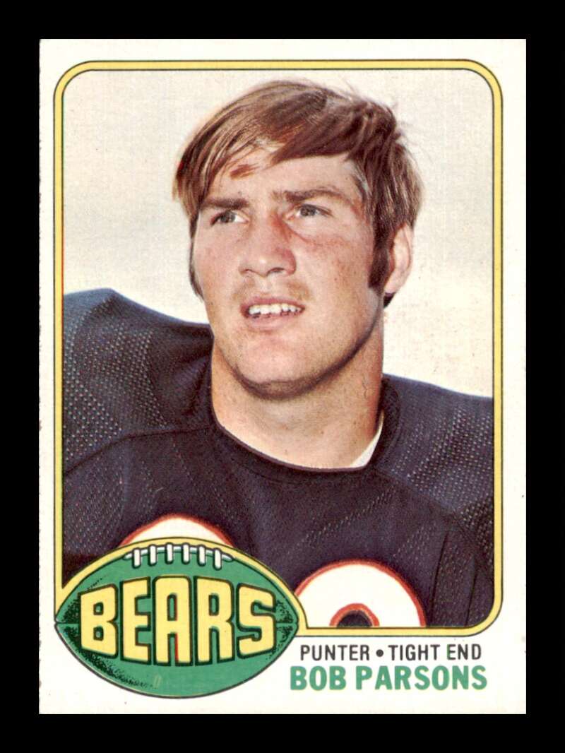 Load image into Gallery viewer, 1976 Topps Bob Parsons #306 Rookie RC Set Break Chicago Bears Image 1
