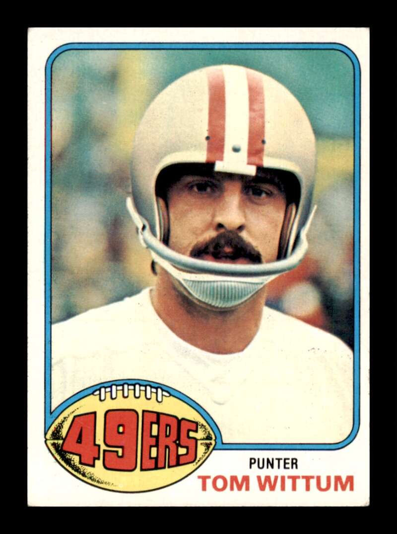 Load image into Gallery viewer, 1976 Topps Tom Wittum #513 Set Break San Francisco 49ers Image 1
