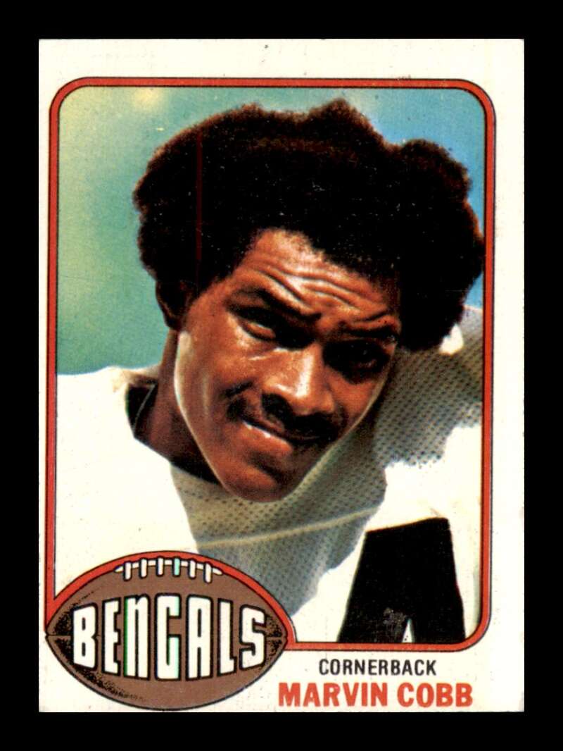 Load image into Gallery viewer, 1976 Topps Marvin Cobb #292 Rookie RC Set Break Cincinnati Bengals Image 1
