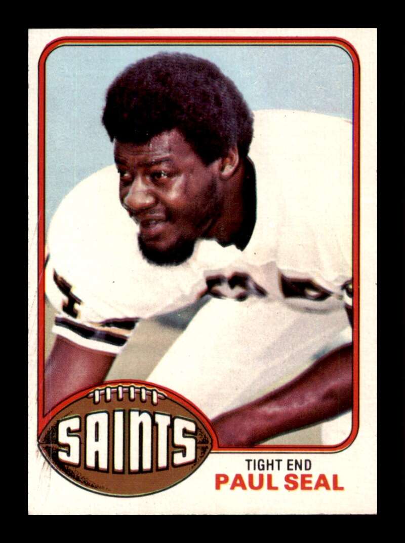 Load image into Gallery viewer, 1976 Topps Paul Seal #228 Rookie RC Set Break New Orleans Saints Image 1
