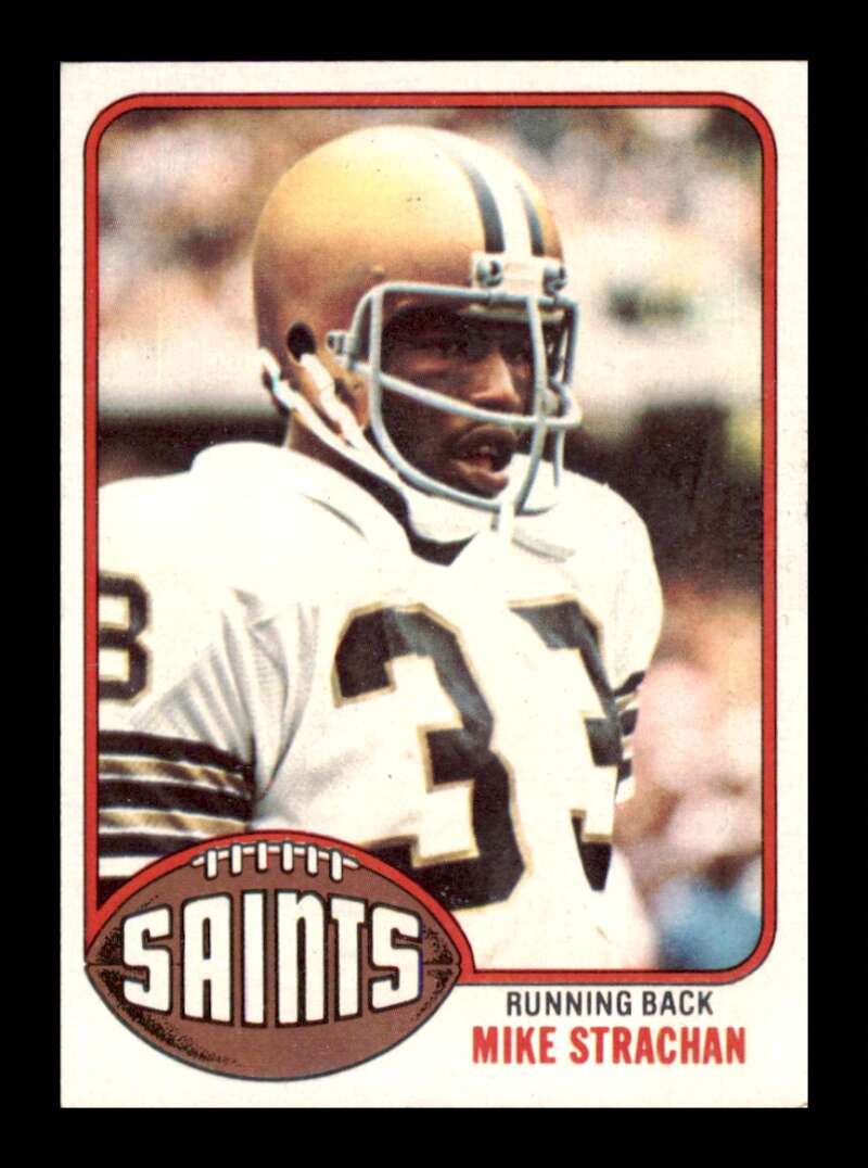 Load image into Gallery viewer, 1976 Topps Mike Strachan #353 Rookie RC Set Break New Orleans Saints Image 1
