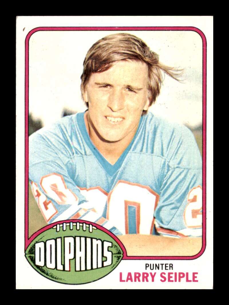 Load image into Gallery viewer, 1976 Topps Larry Seiple #172 Set Break Miami Dolphins Image 1
