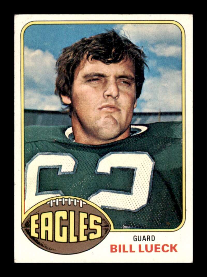 Load image into Gallery viewer, 1976 Topps Bill Lueck #439 Set Break Philadelphia Eagles Image 1
