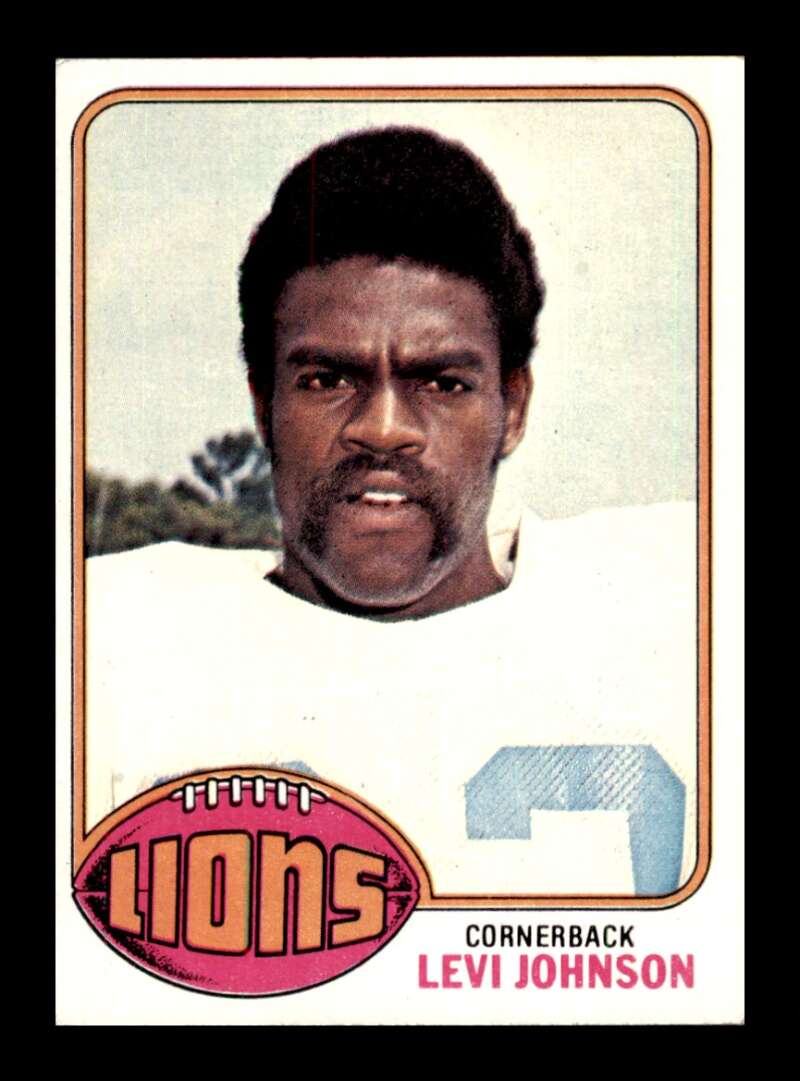 Load image into Gallery viewer, 1976 Topps Levi Johnson #433 Set Break Detroit Lions Image 1
