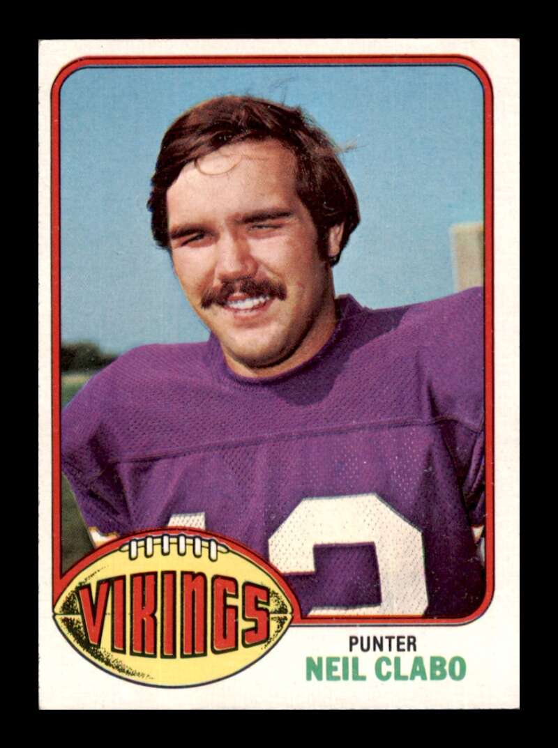 Load image into Gallery viewer, 1976 Topps Neil Clabo #46 Rookie RC Set Break Minnesota Vikings Image 1
